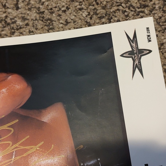 WCW Jeff Jarrett Sign Autograph Photo - Picture 3 of 6